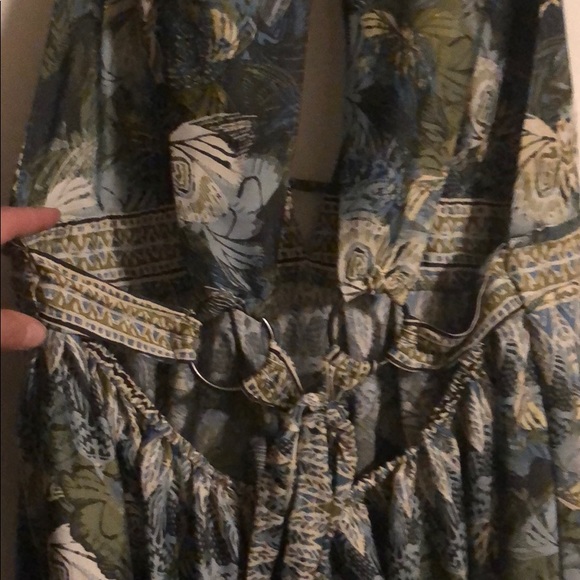 Free People Silk Dress Size L - Picture 5 of 6